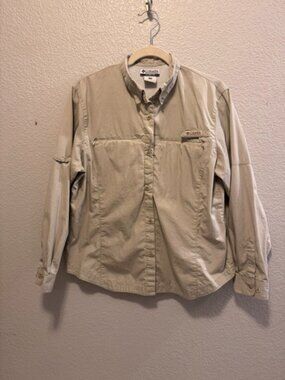 Women's Columbia Fossil Tamiami Long sleeve Size Large